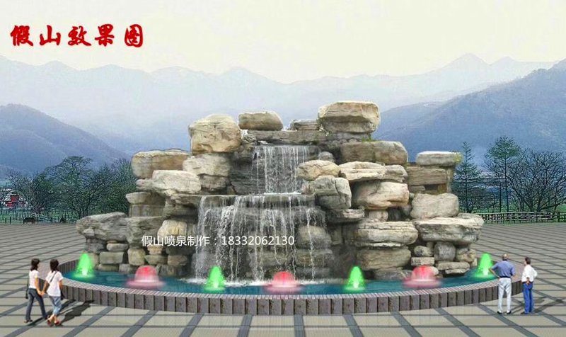 假山喷泉制作:园林景观中的灵动之美